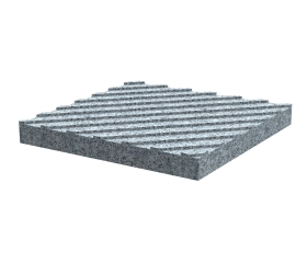 Плита тактильная с диагональными рифами 500*500*50, м/р: Мансуровское